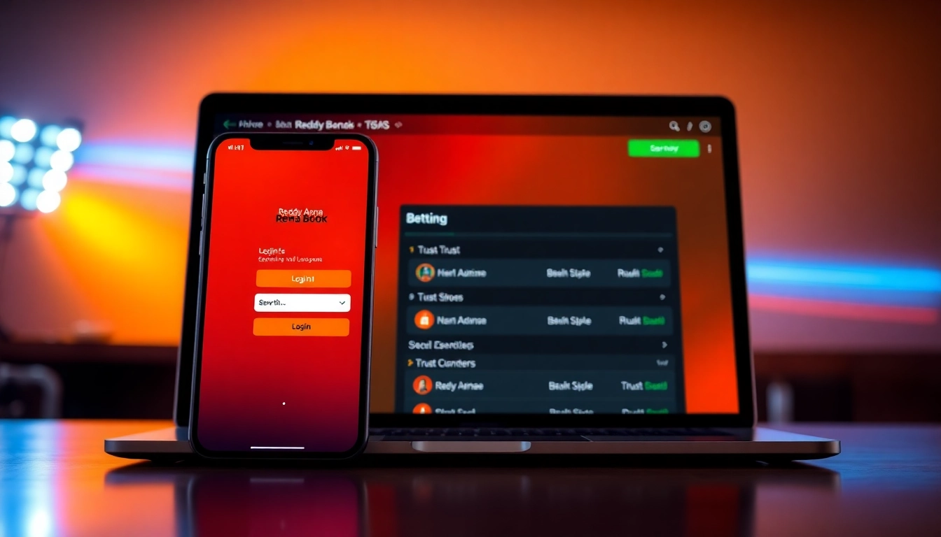 Secure Reddy Anna Book ID login screen on mobile and desktop for seamless online betting in India.