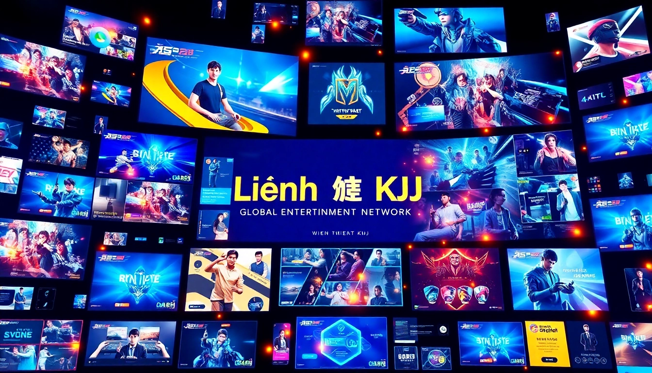 Global Lien minh KJC team coordinating innovative entertainment strategies for engaging digital