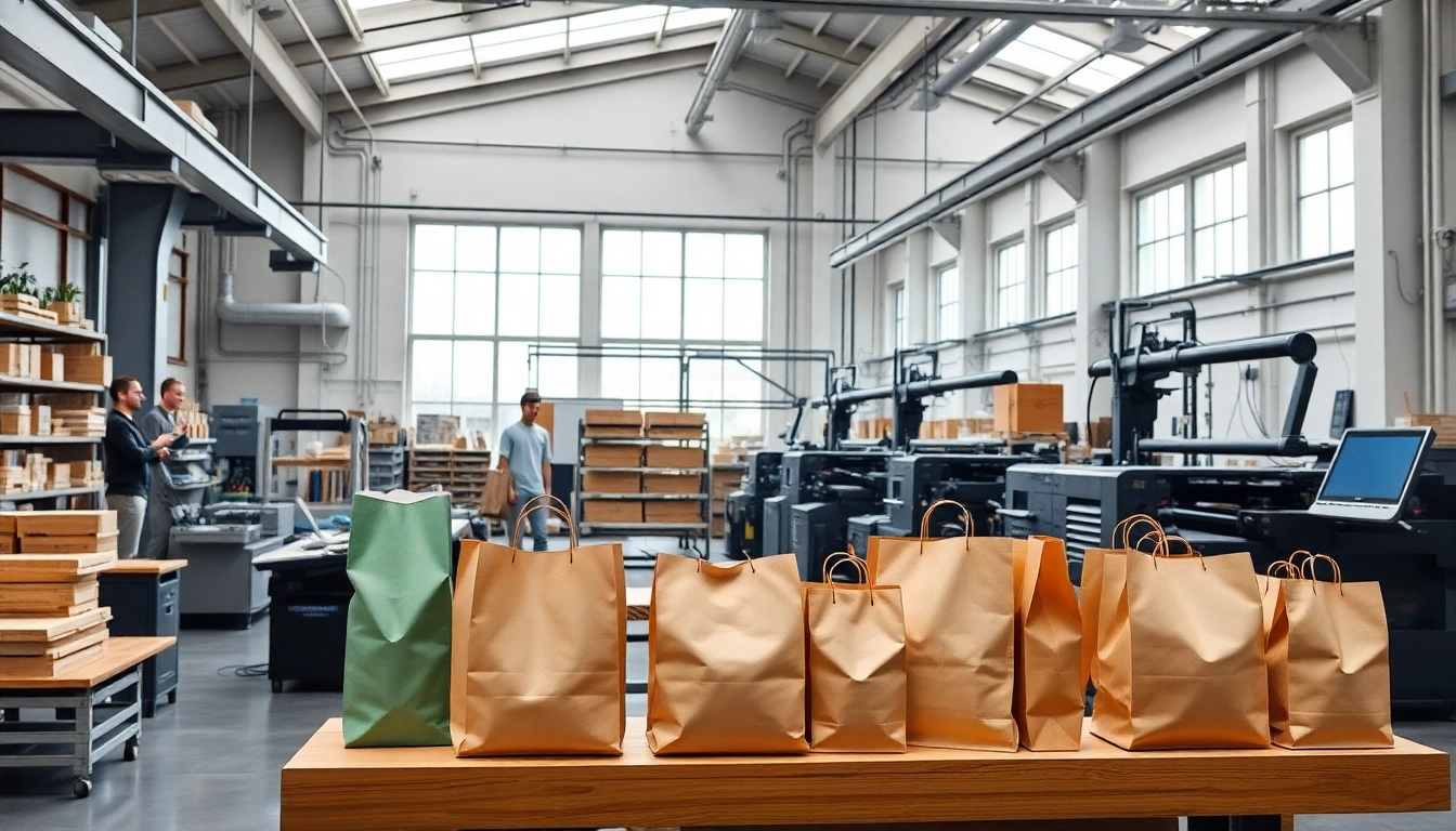 High-quality paper bag with eco-friendly design showcasing torba papierowa in a professional