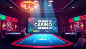Guvenilir casino siteleri showcase with live dealer and digital gaming elements, emphasizing