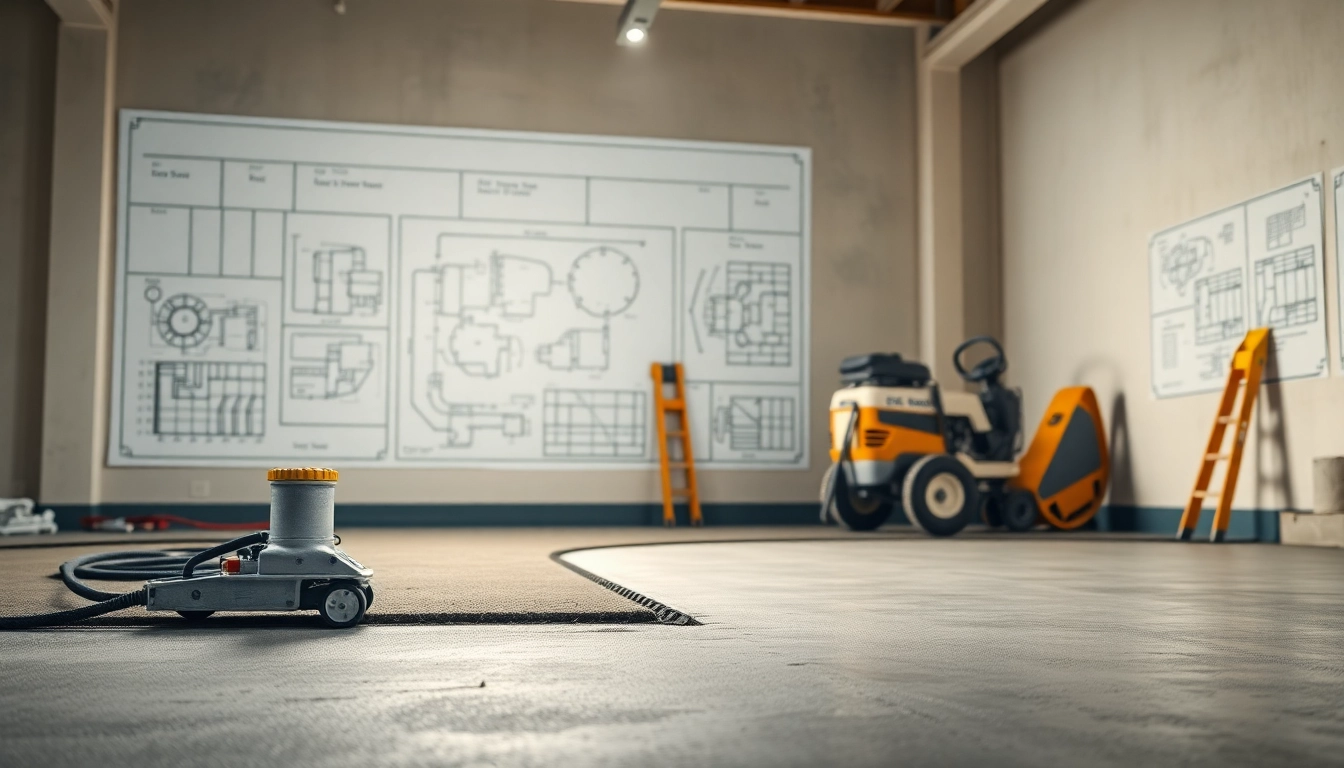 Experienced technicians applying liquid screeding Birmingham solutions for a smooth, durable